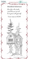 Tree House Rubber Stamp sheet - BM